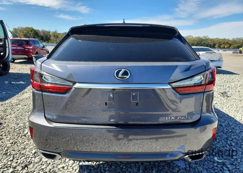 2017 Lexus Rx 350 Base z USA, uszkodzony, nr VIN 2T2ZZMCA0HC036387